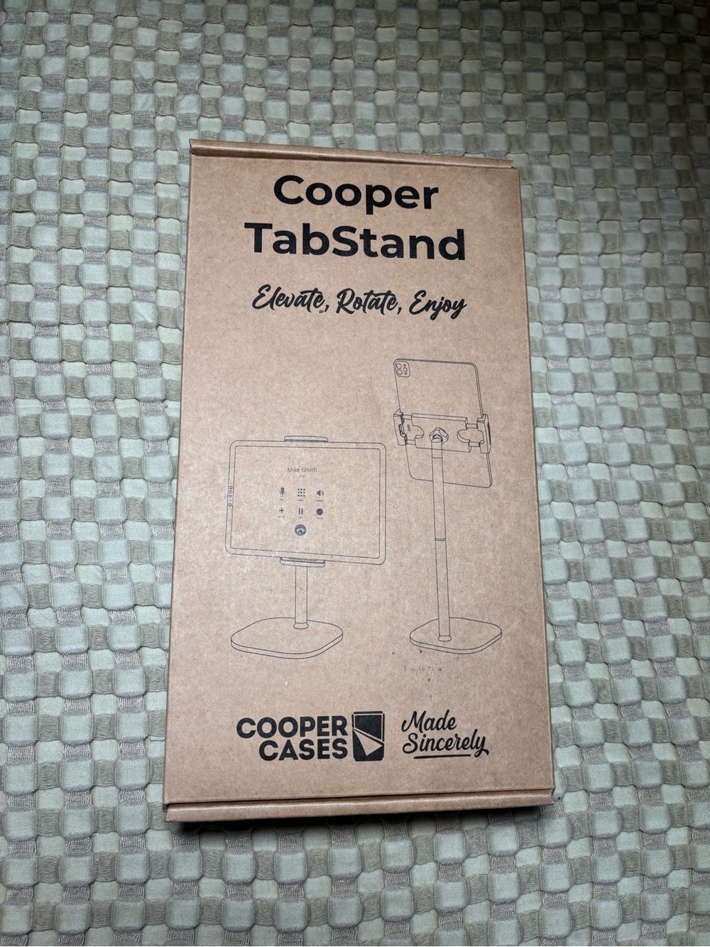 Cooper TabStand Tablet Stand in Brown -